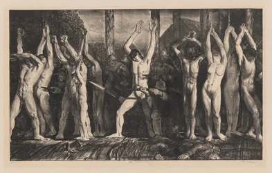 De barricade, eerste steen