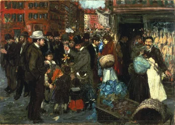 Straatscène (Hester Street)