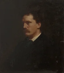 Zelfportret (olieverf op doek gemonteerd op paneel)