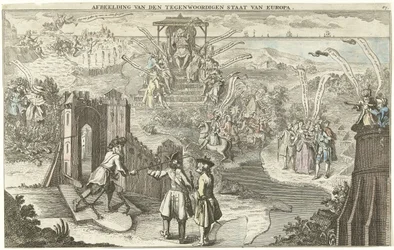 De tegenwoordige staat van Europa, 1742