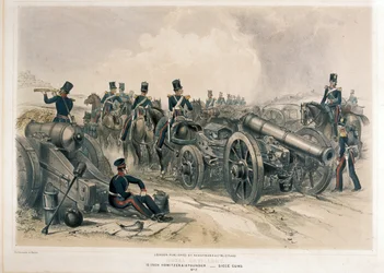 Koninklijke Artillerie, belegeringskanonnen