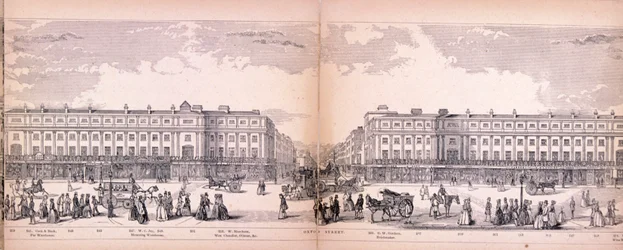 Panorama van Londen, 1849