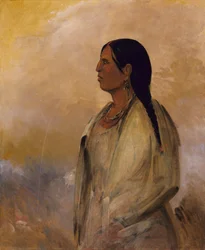 Een Choctaw-vrouw