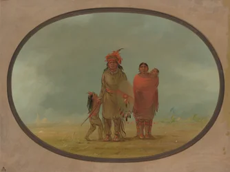 Koperen Hoofd, zijn vrouw en kinderen, 1855-1869