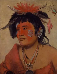 Pah-shee-náu-shaw, een krijger, 1831