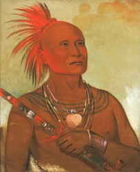 Pam-a-hó, De zwemmer, een van Black Hawk