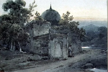 Een Graf of Deel van een Tempel
