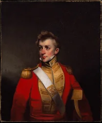 Een ongeïdentificeerde officier van de 13e Bombay Native Infantry