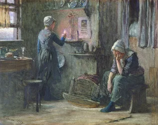 Het einde van de dag, 1878