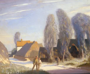 De boerderij langs de weg