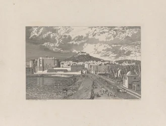 Napels, vanaf de pier