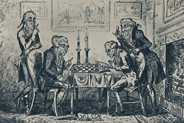 Een schaakspel, 1948