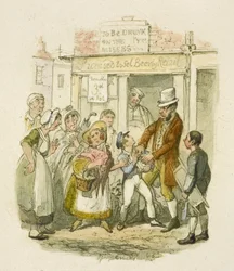 Illustratie voor "Oliver Twist"