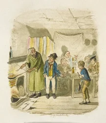 Illustratie voor "Oliver Twist"