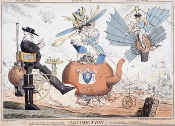 Locomotion, Londen, ca. 1820