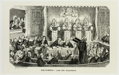 November - Law-Life Assurance van George Cruikshank