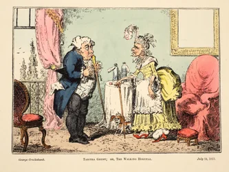 Tabitha Grunt; of, Het wandelende ziekenhuis, uitgegeven 1813