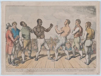 De strijd tussen Cribb en Molineaux, 28 september 1811