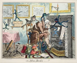 De Blauwe Duivels, gepubliceerd 1835