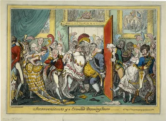 De ongemakken van een overvolle salon