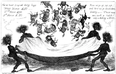Het Monster Veegt, een Toss Up voor de Derby, 19e eeuw