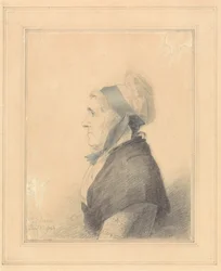 Portret van een Oudere Dame