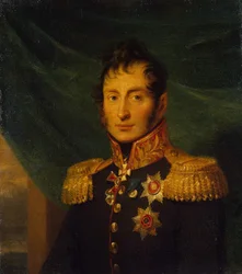 Portret van Nikolai Alexeyevich Tuchkov 1765-1812, voor 1825