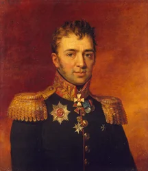 Portret van Pyotr Gavrilovich Likhachov 1758-1813, voor 1825