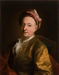 Zelfportret, midden 18e eeuw