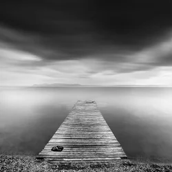 Houten pier Serenity