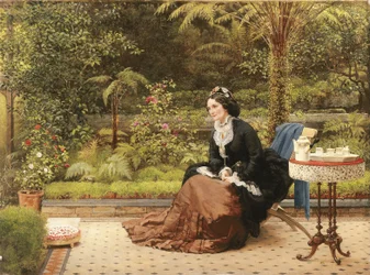 Vijf uur, ca. 1874