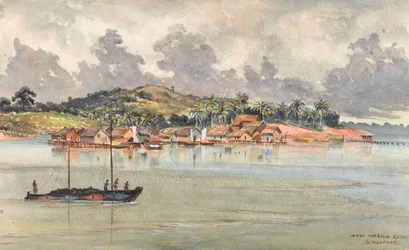 Binnenhaven, zuidzijde, Singapore