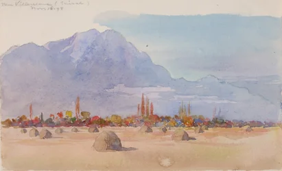 Bij Villeneuve, Zwitserland, 1898