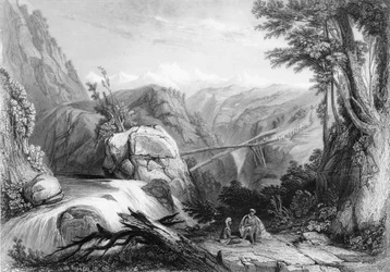 Uitzicht nabij Deobun, 1838