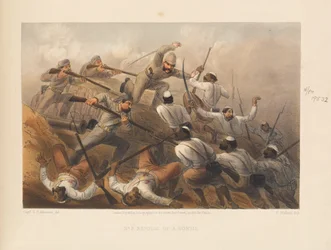 Afwijzing van een uitval, 1857
