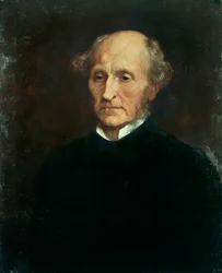 Portret van John Stuart Mill