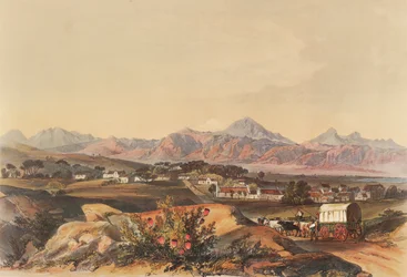 Somerset, inclusief Hottentot Holland-boerderijen en Somerset-West dorp