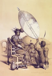 Umpanda de koning van de Amazulu, 1849
