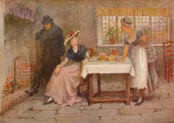 Langham Schets: Schuilplaats, c1885