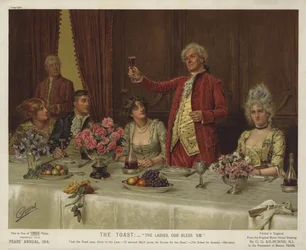 De toast: De dames, God zegene ze.