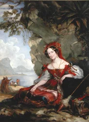 Lady Montague als een Zigeunerin