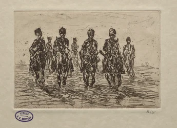 Cavalerie Scène
