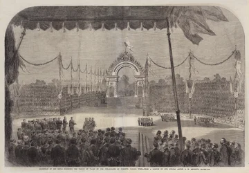 Ontvangst van Zijne Koninklijke Hoogheid de Prins van Wales door de Inwoners van Toronto, Canada West