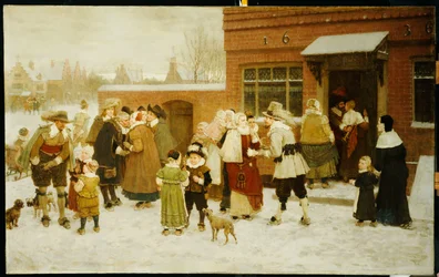 Nieuwjaarsdag, Nieuw Amsterdam, 1876