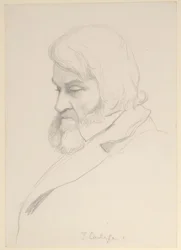 Portret van Thomas Carlyle, ca. 1875