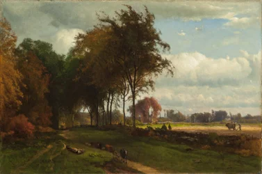 Landschap met vee