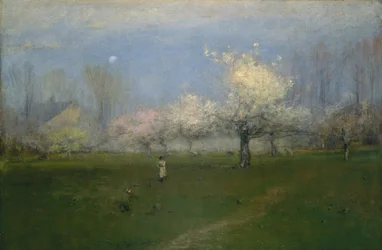 Lentebloesems, Montclair, New Jersey, ca. 1891