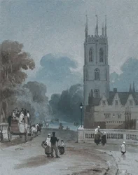 Magdalen Tower en brug, Oxford