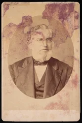 Portret van Joseph Cummings 1817-1890