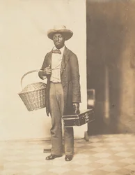 Sam Campus Verkoper, uit een Yale Klasse Album, ca. 1858